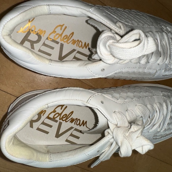 Like New Sam Edelman REVE Emma Basketweave sneaker, 8 CB2315 - Picture 6 of 6